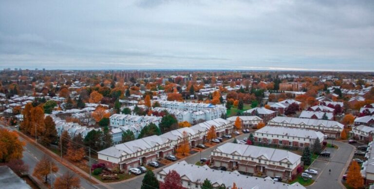 city suburbs