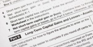 capital gains tax form