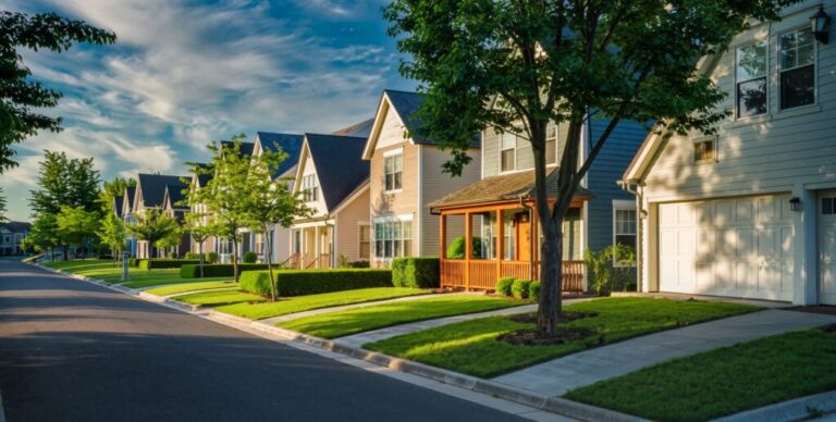 suburban homes